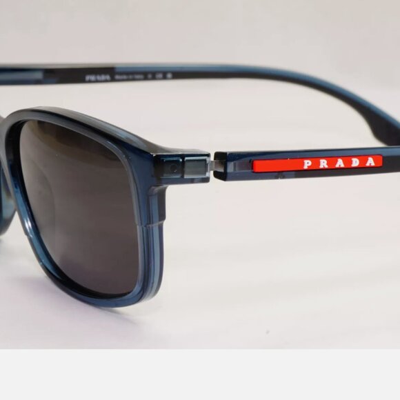 Prada Transparent Black Square Sunglasses - Picture 9 of 9